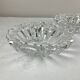 Pair of crystal ashtrays
