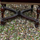 English chair in mahogany, X-shaped legs – 19th century