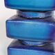 Cari Zalloni vase for Steuler, model 5101, Blue Space Age Ceramic