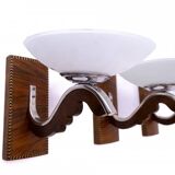 Art Deco wall lamps, Poland, circa 1930.