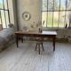 Pine and oak + walnut farmhouse table 1950