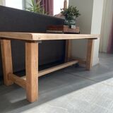 Stripped farm coffee table