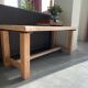 Table basse de ferme décapée