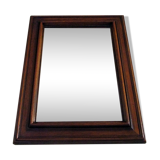 Ancient solid oak mirror