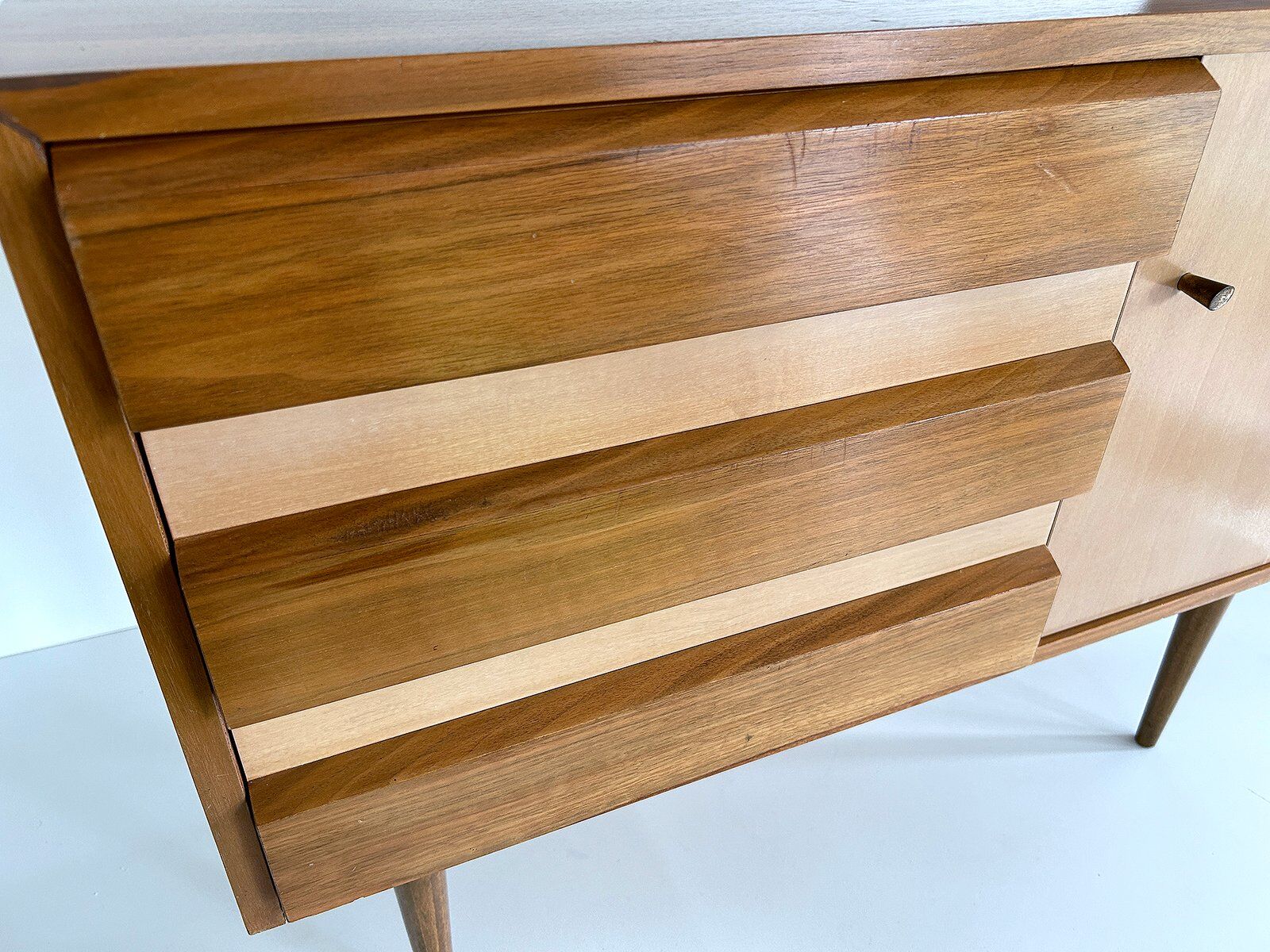 Buffet scandinave vintage en bois, années 1960