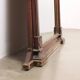Eclectic antique mahogany mirror, Italy, 19th century