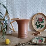 Bonny sandstone vase France handmade vintage