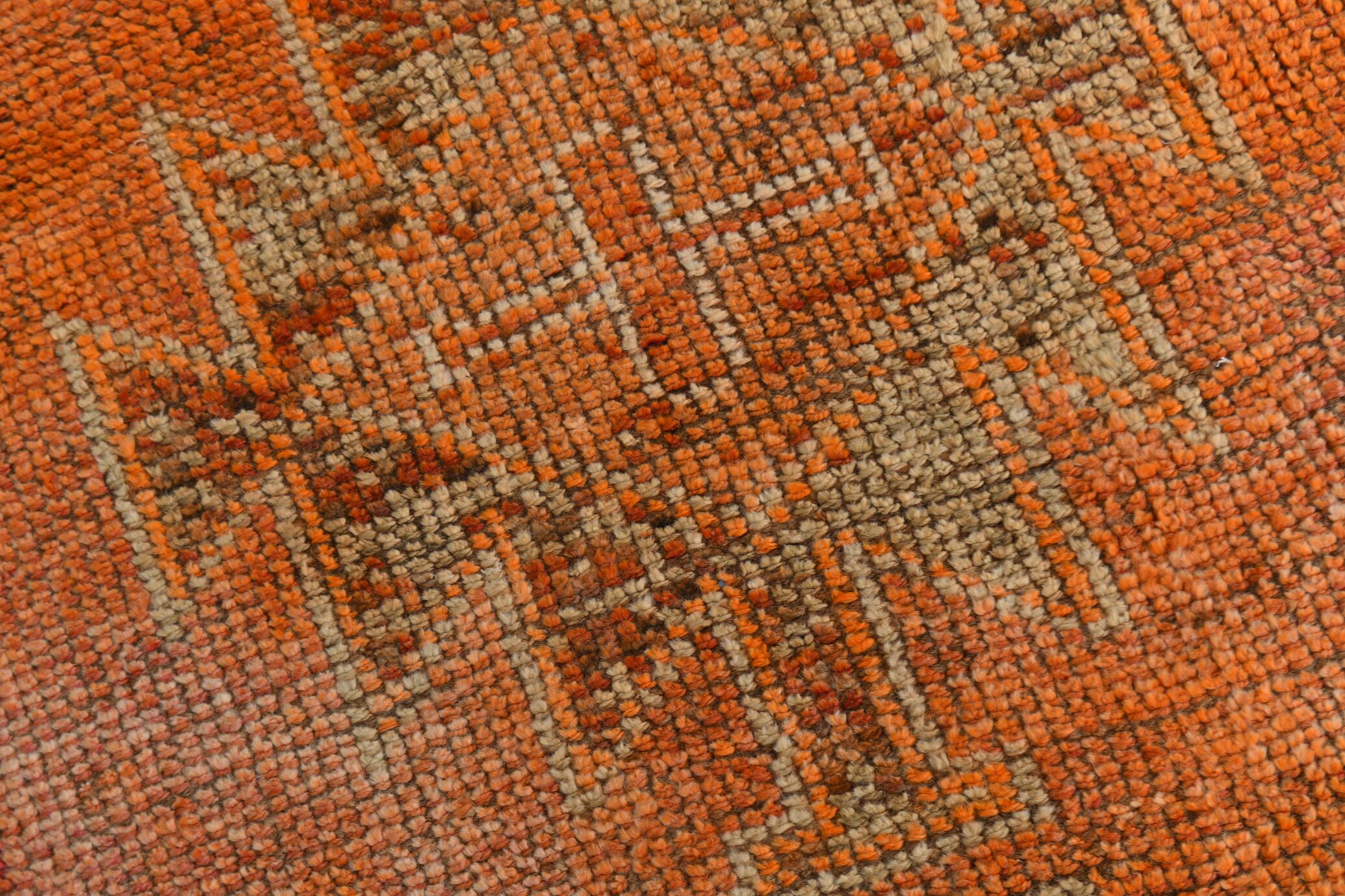 4x12 Sun Muted Vintage Runner, Long Wide Runner Rug, 107x368Cm