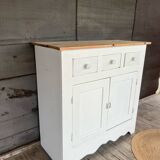 Old white sideboard