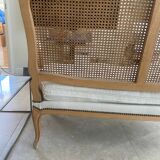 French vintage bank chair