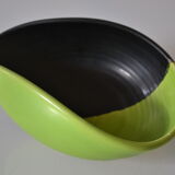 Vintage two-tone ceramic cup 50's