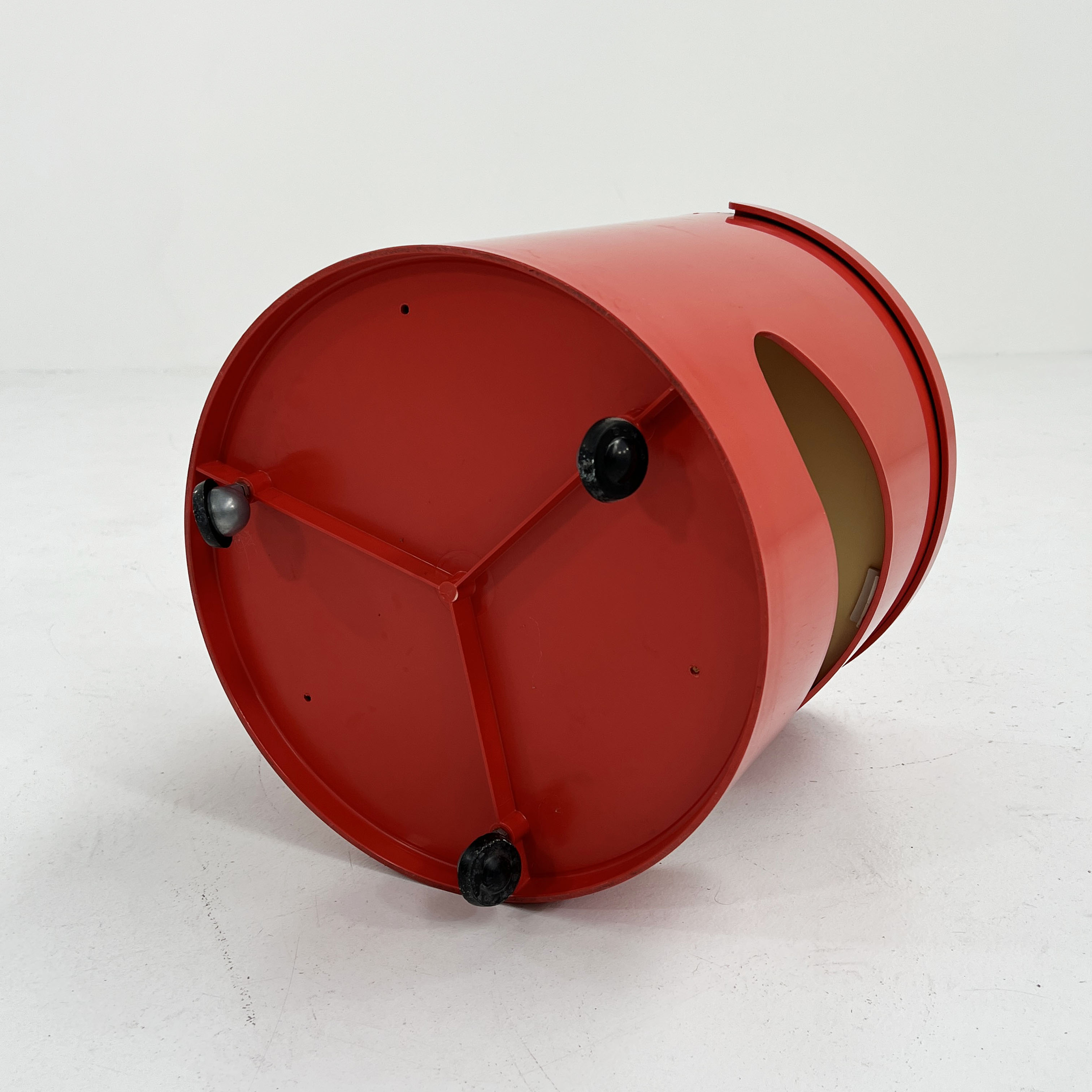 Red Robo side table by Joe Colombo for Elco, 1970