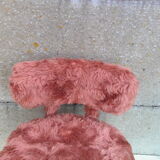 Chair with Pelfran moumoutte fur from the 70s