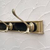 Gold aluminum coat rack