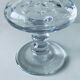 Vase sur pied en cristal