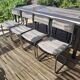 4 renovated vintage sled chairs