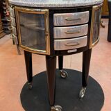 Gyrator dentist's cabinet