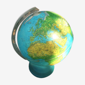 Globe world map 70s-80s