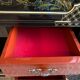 Chinese secretarial cabinet lacquered black Asian
