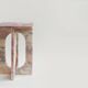 Table d'appoint en marbre rose "BOND"