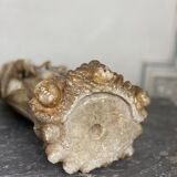 Vierge à l’enfant en albâtre, trace importante de polychromie, Flandre XVIème siècle