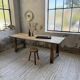 Table de ferme travail pin 1950 220cm