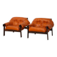 MP-41 Lounge Chairs by Percival Lafer for Lafer MP