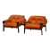 MP-41 Lounge Chairs by Percival Lafer for Lafer MP