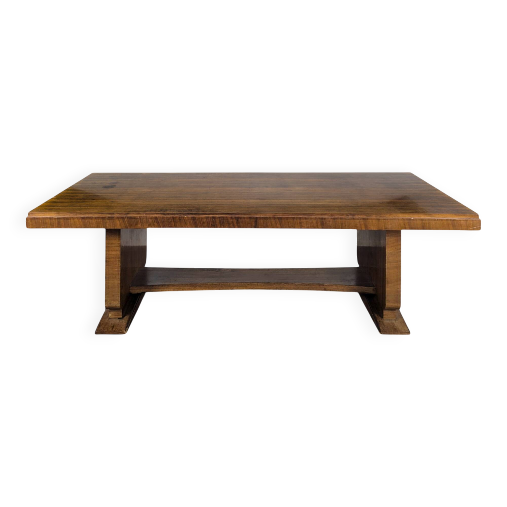 Art Deco desk table in rosewood