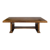 Art Deco desk table in rosewood