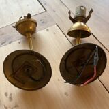 Set of 2 vintage wall lights from the 1950s