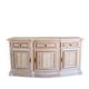 Buffet in solid cherry wood, fully sandblasted.