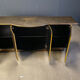 Brass credenza by Belgochrom, 1980s