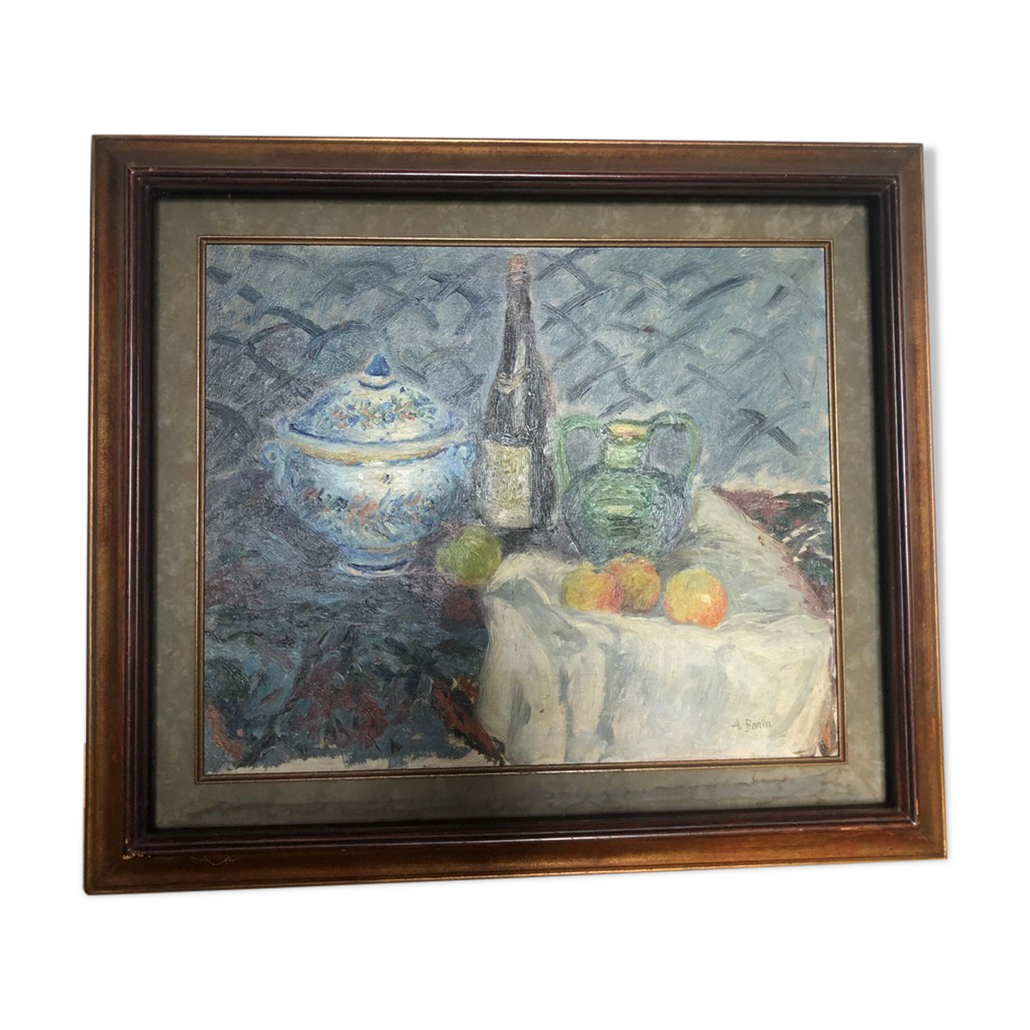 Oil on canvas alexandre bonin