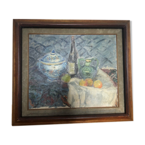 Huile sur toile alexandre