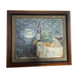 Oil on canvas alexandre bonin