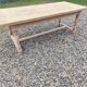 Farmhouse table with two extensions