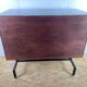Vintage 50s tilting door storage bar cabinet