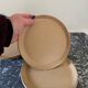 Sarreguemines stoneware dessert plates