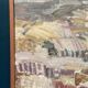 Swedish Oil on Canvas – “Catalan Landscape” by Rune Rådsten – Signed – Vintage & Framed