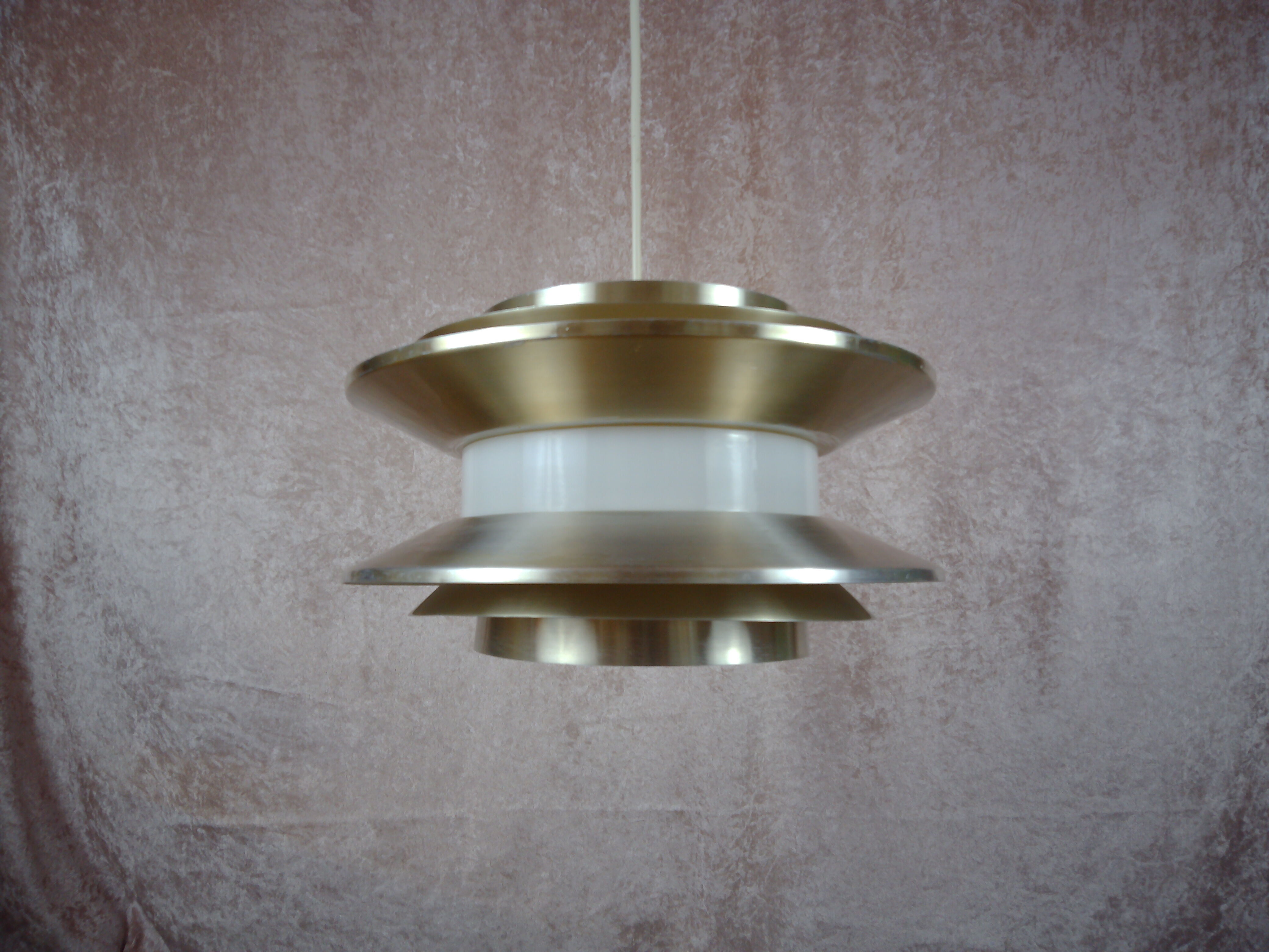 Vintage Trava pendant by Carl Thore for Granhaga Metallindustri. Sweden. 1960/70's