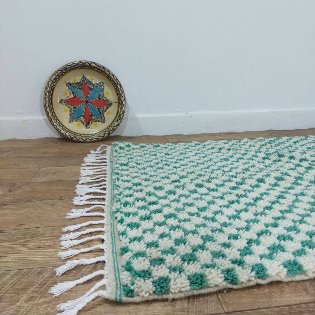 Handcrafted Moroccan Berber Rug 154 X 100 CM