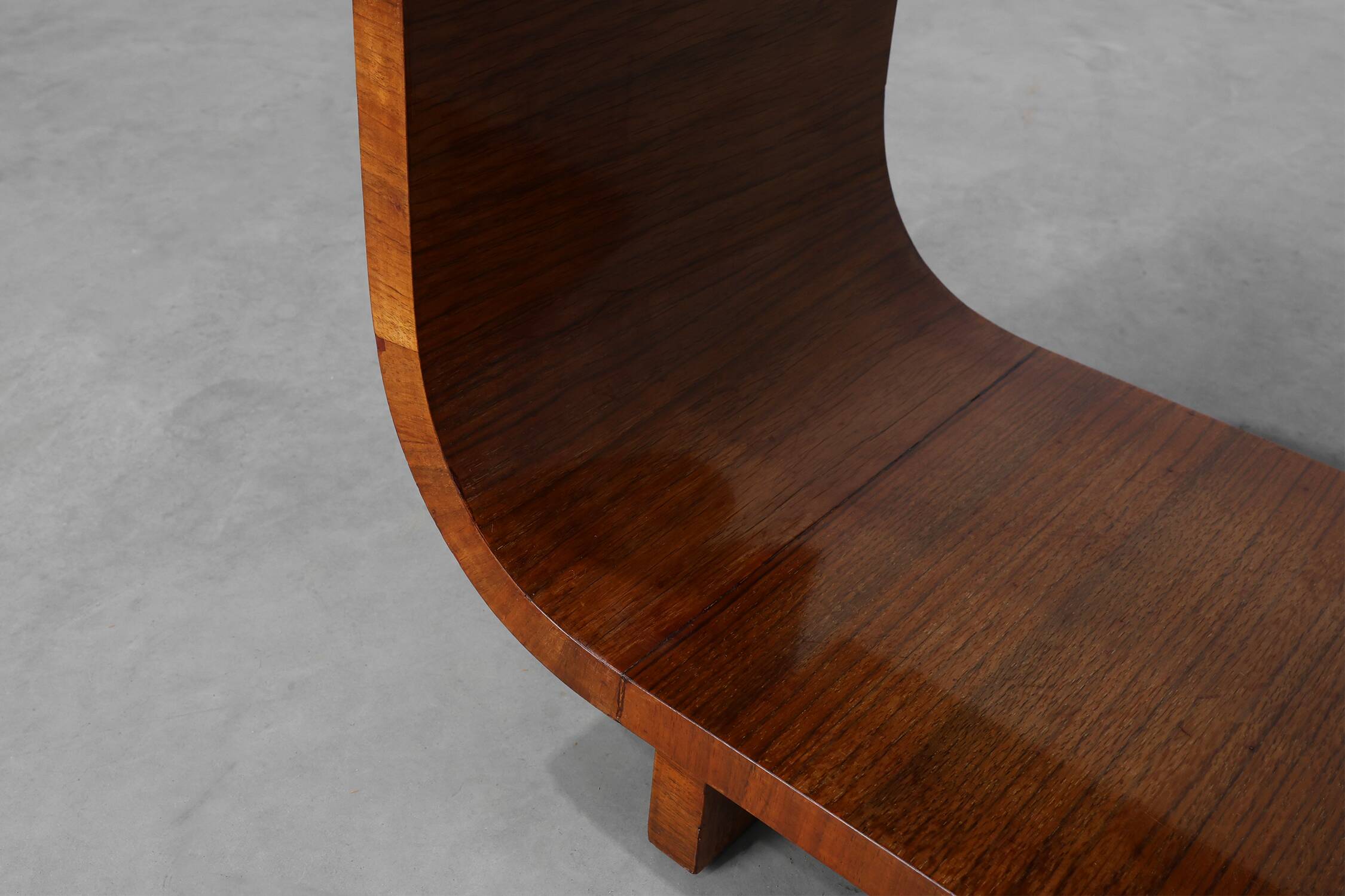 Belgian Art Deco Cabinet in Burl Veneer with Marble and Glass, circa 1930