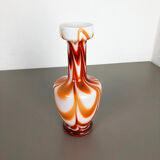 Vintage pop art opaline Florence vase design, Italy