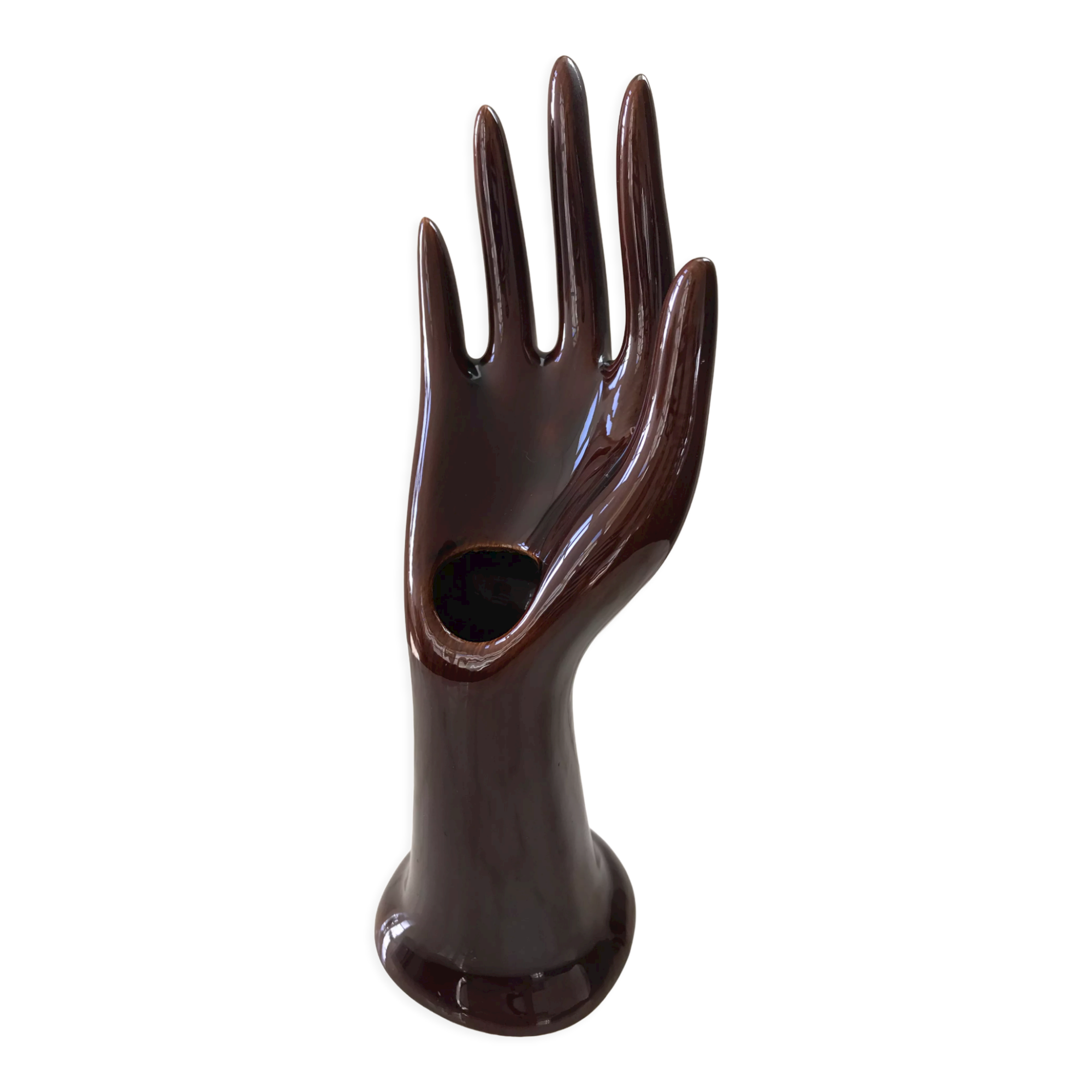 Hand vintage jewelry holder