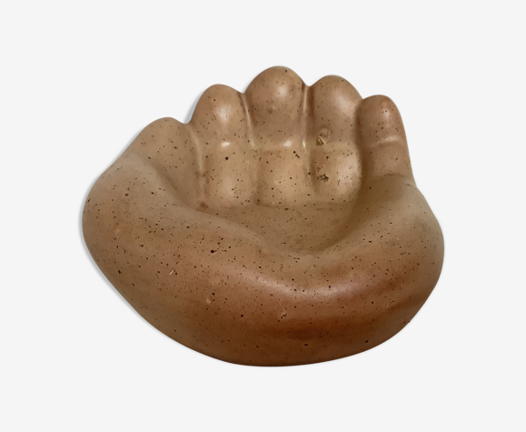 Main vide poche beige