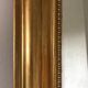 Miroir ancien Louis Philippe perlé doré vintage 56x80cm