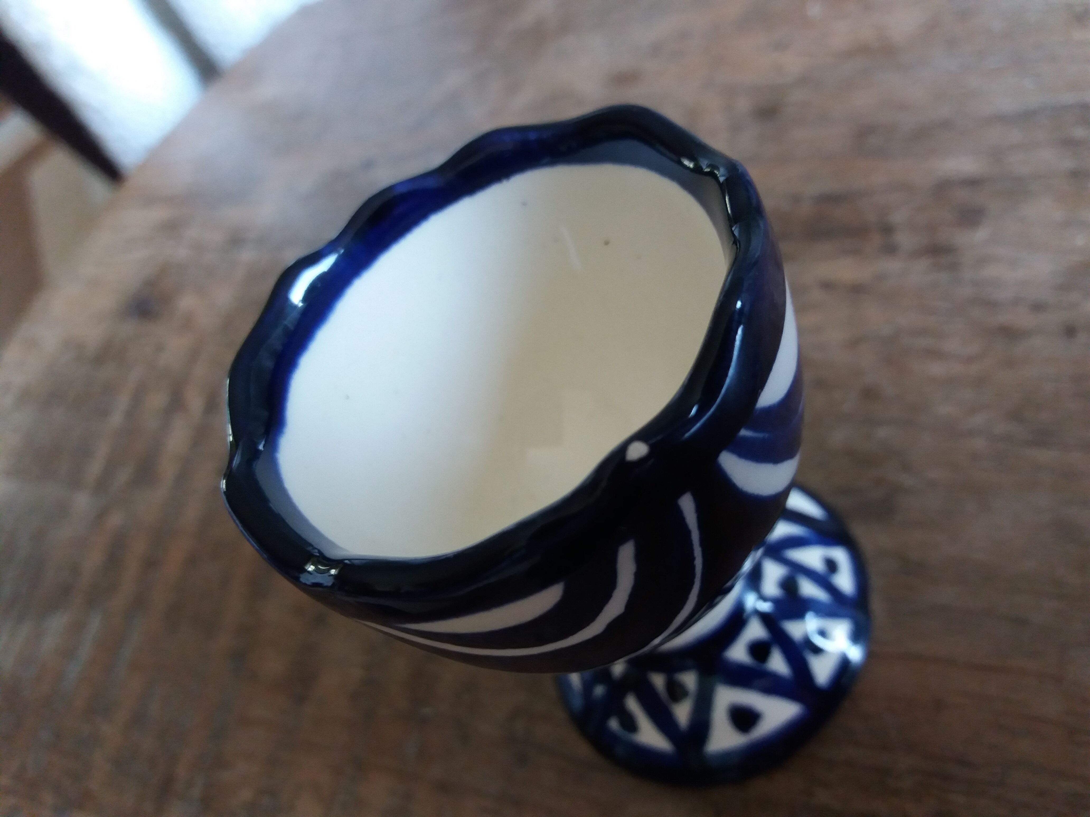 Coquetiers Saint Jean de Bretagne décor 1003 signed