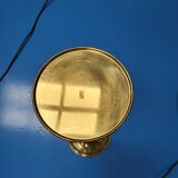 Varnished brass column