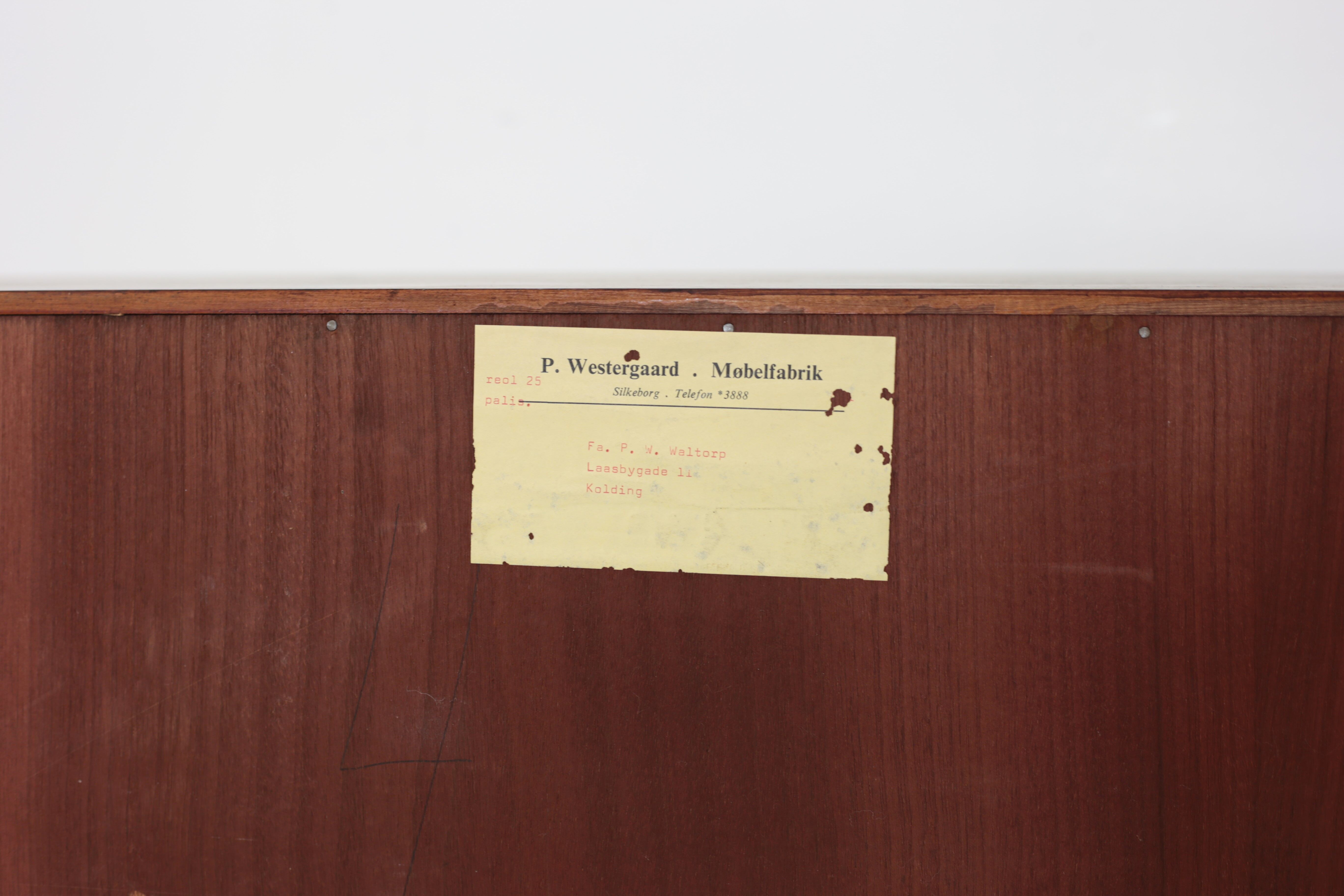 Rosewood bookcase